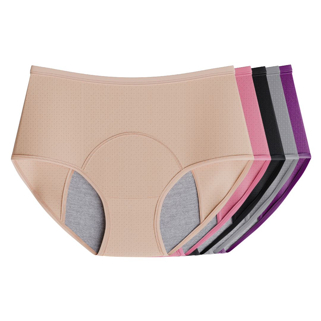 SlipSecure™ | Comfortabel Lekvrij Ondergoed | 3+2 GRATIS